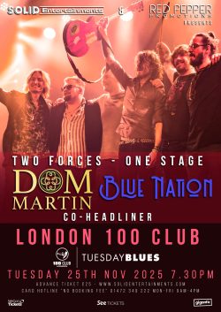 Dom Martin & BN 100 Club 2025