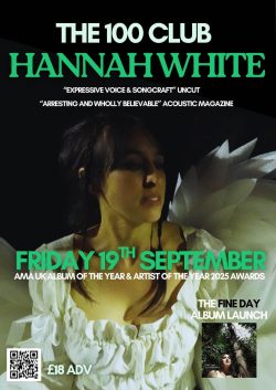 HW at the 100 Club - album launch
